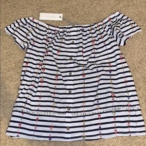 Off the shoulder shirt!